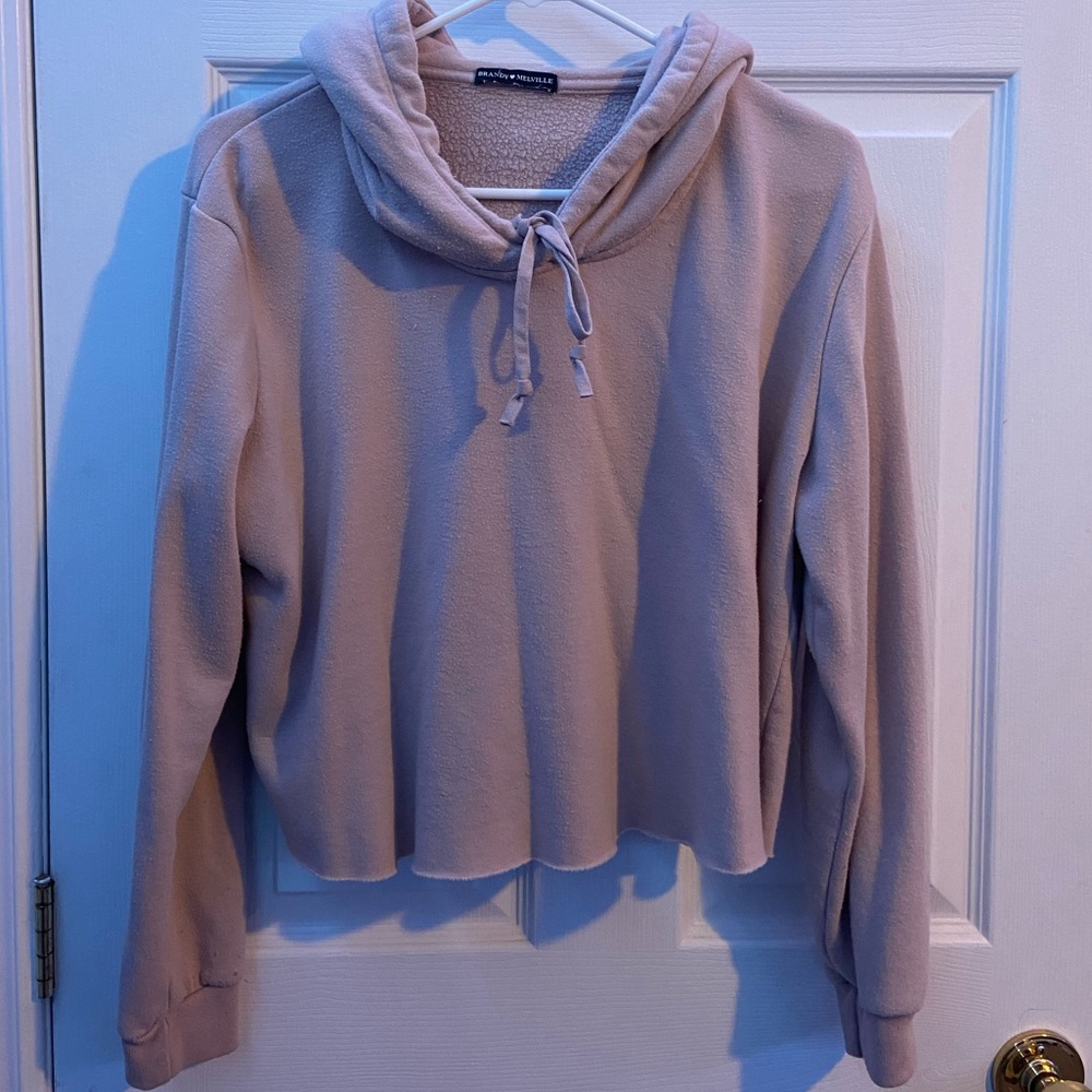 Brandy Melville Cropped Hoodie